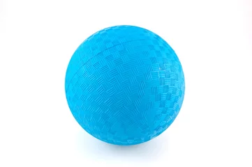 Cercles muraux Sports de balle boule bleue