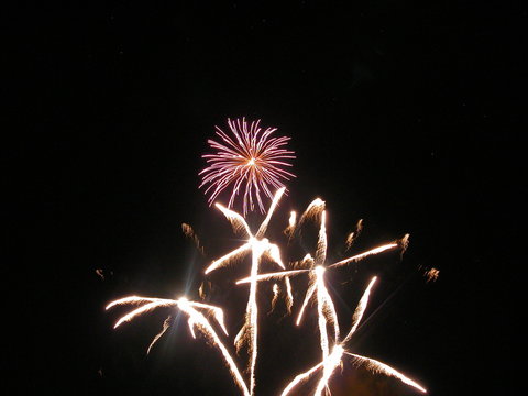 feux d'artifices
