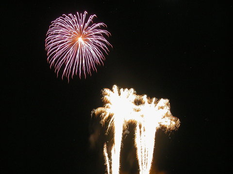 feux d'artifices