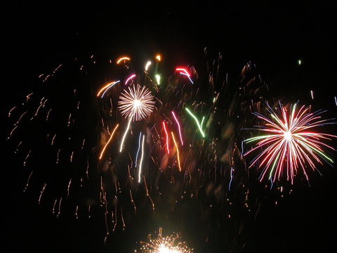 feux d'artifice