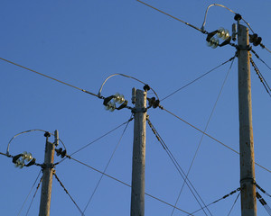 power poles