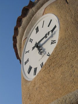horloge du village