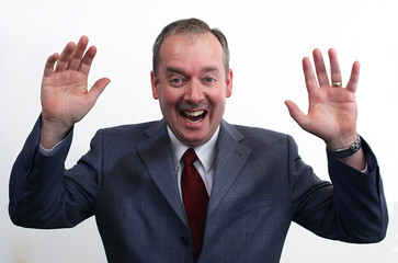 laughing man