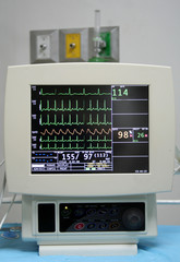Fototapeta premium cardiac monitor