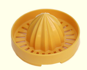yellow retro juicer