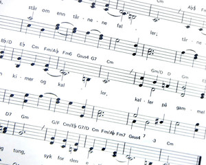 sheet music