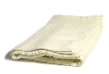 white towel