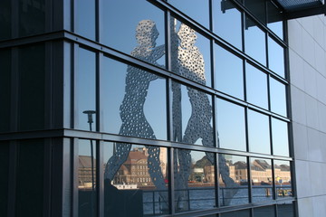 Fototapeta premium molecular men