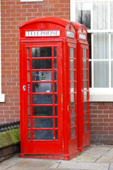 Obraz premium british telephone kiosks 97