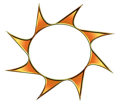 gold sun