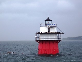 Fototapeta na wymiar Lighthouse się coast