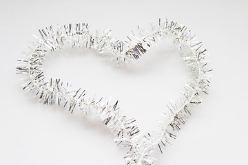 tinsel heart
