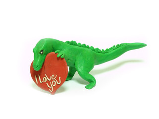 dinosaur in love