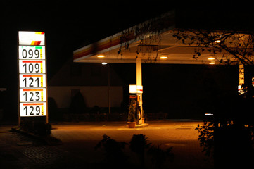 benzinpreise bei nacht