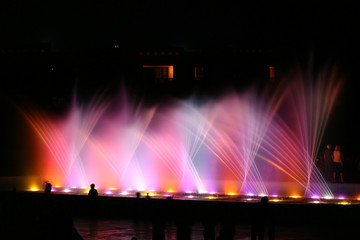 light and fountain