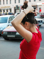 girl on the street