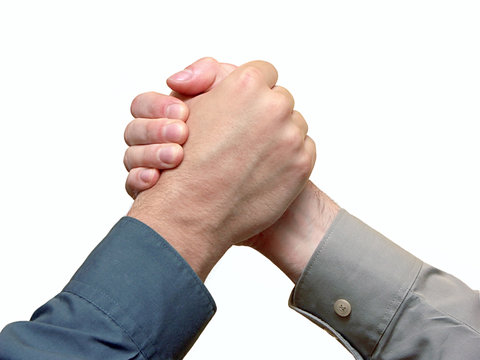 success handshake