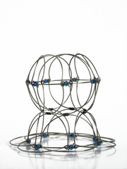 abstract wire circle