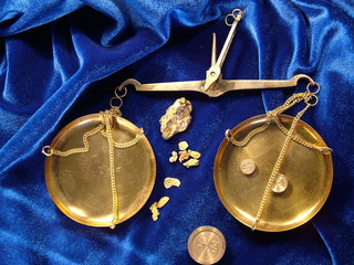 gold scales