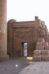 temple at com-ombo - egypt - obrazy, fototapety, plakaty