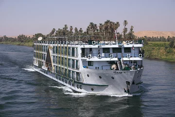 Photo sur Plexiglas Egypte ferry at nil