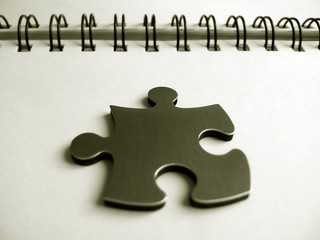 puzzle en métal