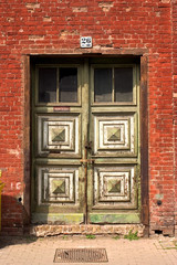 Fototapeta na wymiar Holenderski drzwi