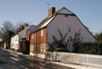 english village street