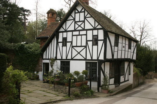 english village cottage