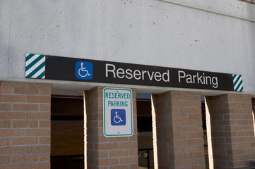 reserved parking