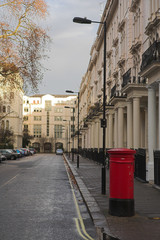 Fototapeta na wymiar london postbox #1