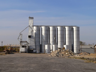 industrial silo