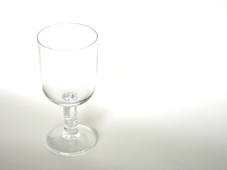 verre vide