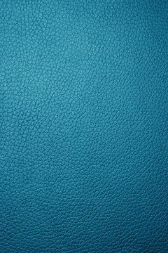 blue leather - macro