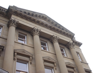 historic bank building in chester