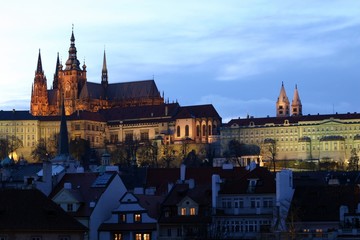 Prague Castle at Night