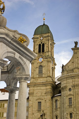 Obraz premium benedictine abbey of einsiedeln