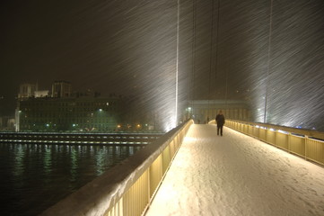 lyon dans la tempete, les quais de saone