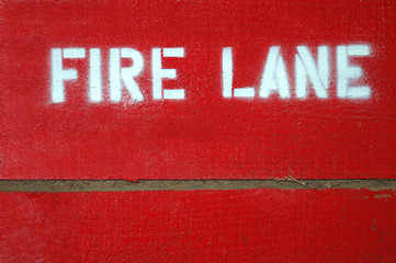fire lane