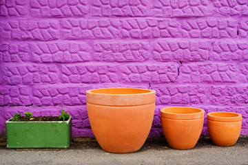 Naklejka premium pots #1