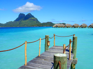 dock over the water