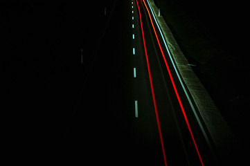 stream in the dark