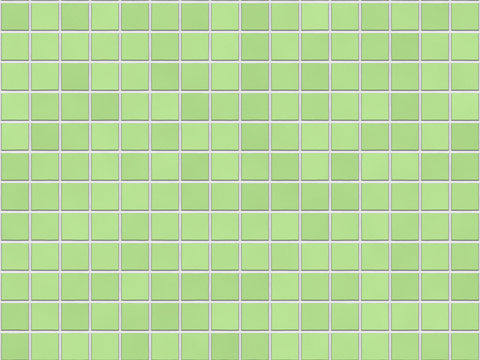 Green Tile Background