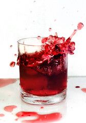 bloody glass