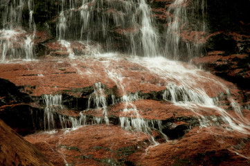 waterfall close-up