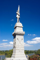 Obraz premium civil war statue