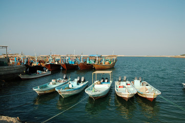 fishing boats
