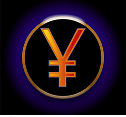 Obraz premium yen sign 72