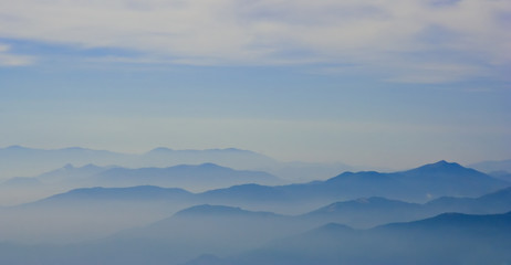 range of mountains