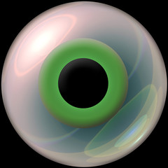 3d eyeball